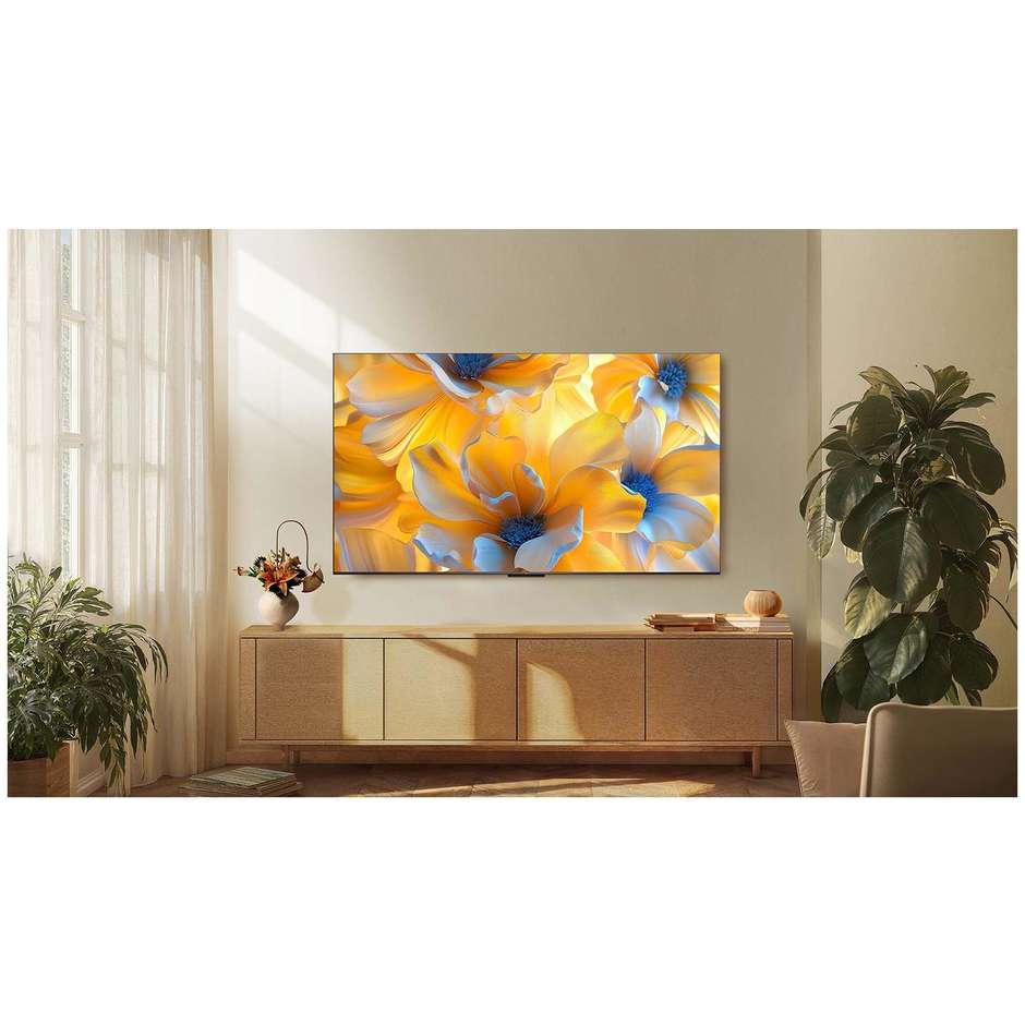 TCL 50C69K TV 127 cm (50") 4K Ultra HD Smart TV Wi-Fi Classe E Colore Nero