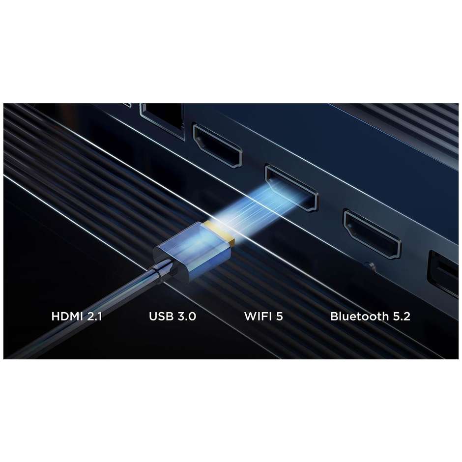 TCL 50P69K TV LED 50" 4K Ultra HD 4K Ultra HD Smart TV Wi-Fi Classe E Colore Nero