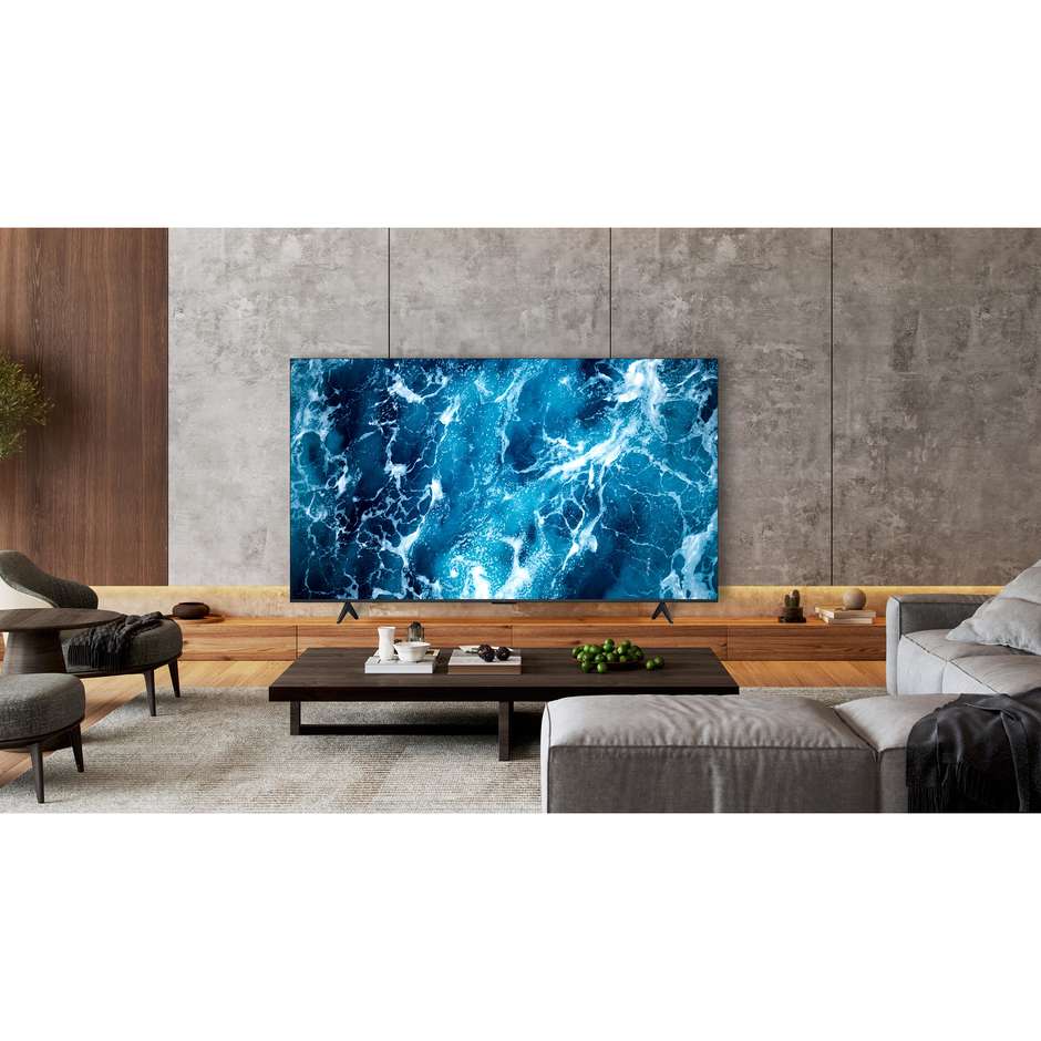 TCL 50T69C 50" QLED 4K HDR Smart TV Google TV Nero