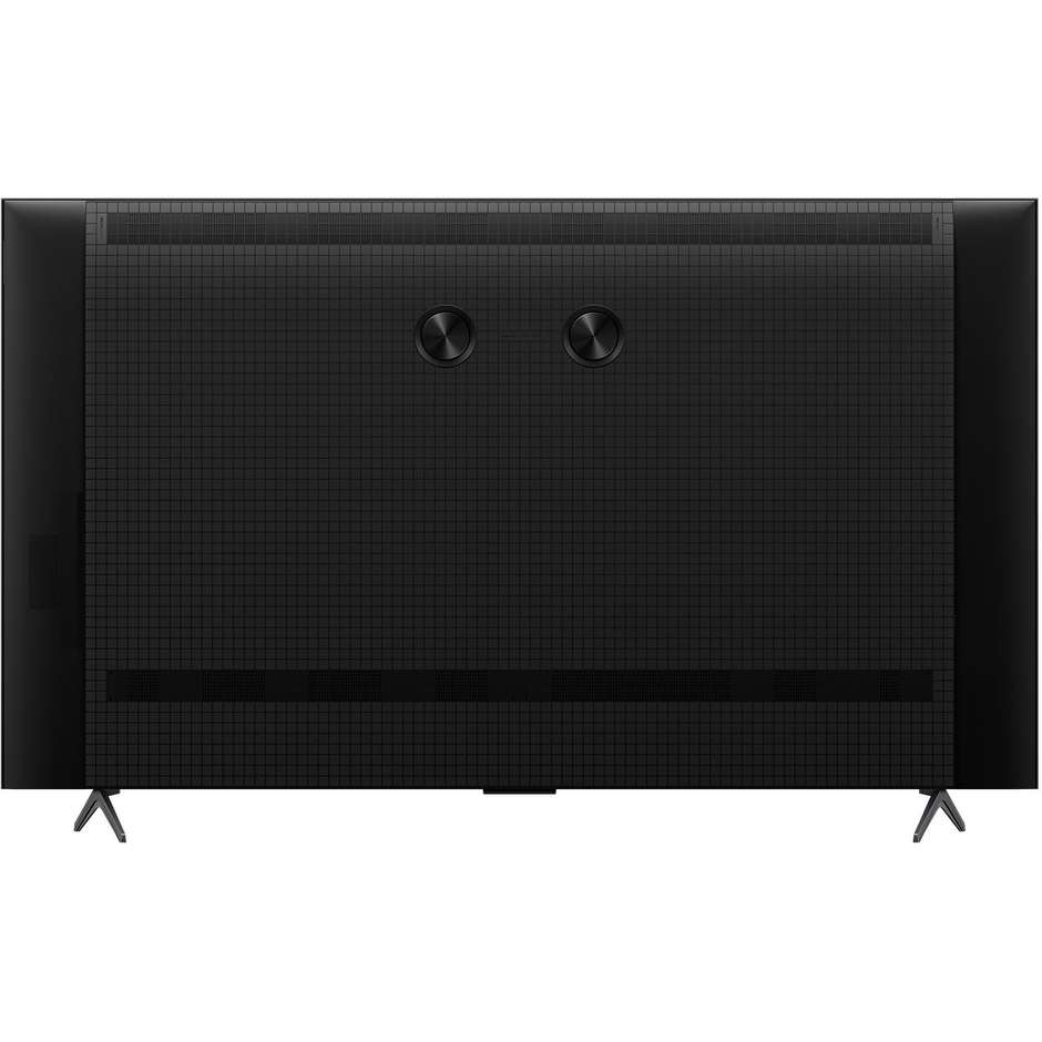 TCL 55C69KS Smart TV 55" LED 4K Ultra HD Google TV Colore Metallic