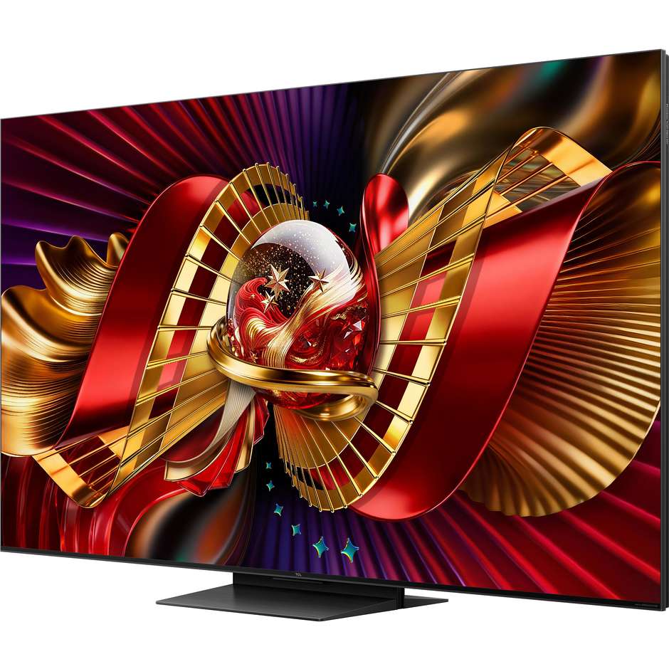 TCL 55C8L Smart TV 55" 4K SQD-Mini LED 144Hz Google TV Nero