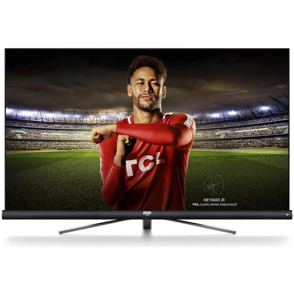 TCL 55DC760 Tv LED 55" 4K-Ultra HD Smart TV Android Classe A+ Wifi colore Titanio