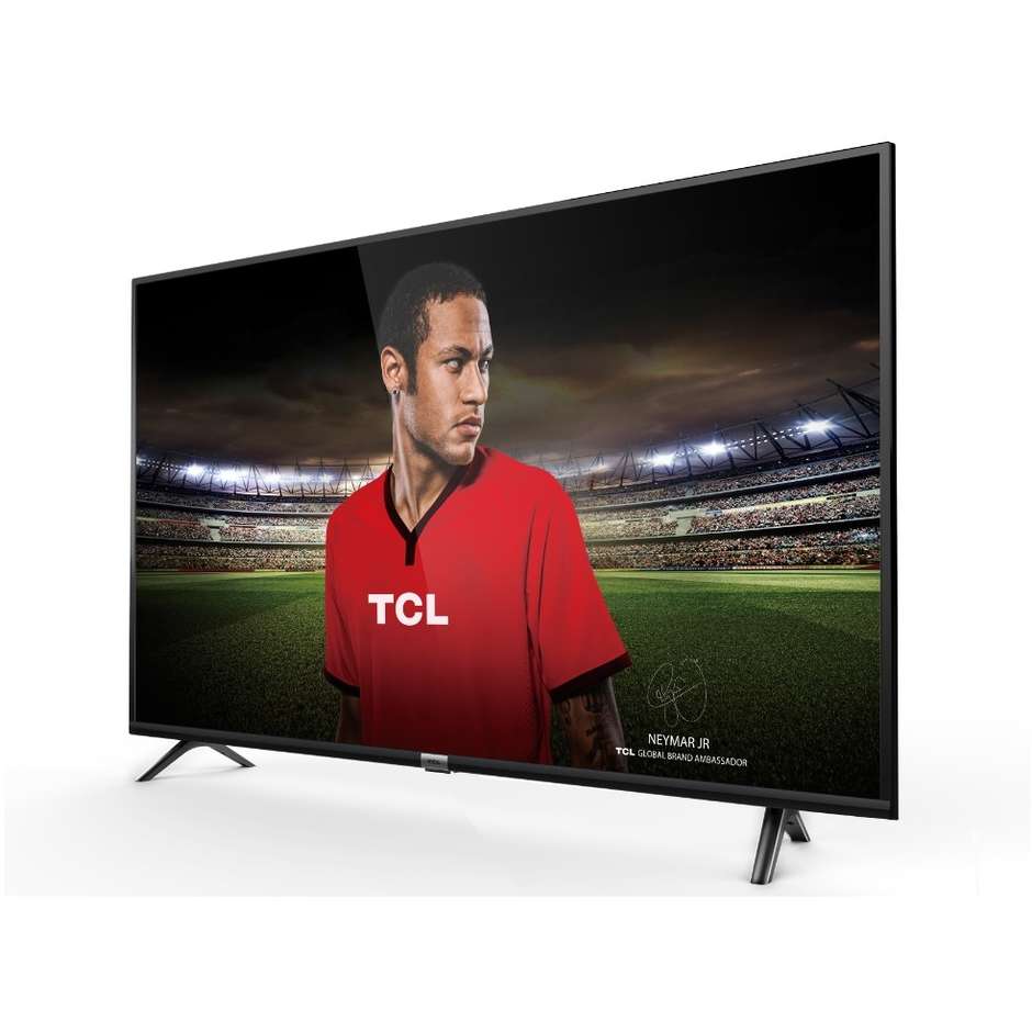 TCL 55DP600 Tv LED 55" 4K Ultra HD HDR Smart Tv Wi-fi classe A+ colore nero