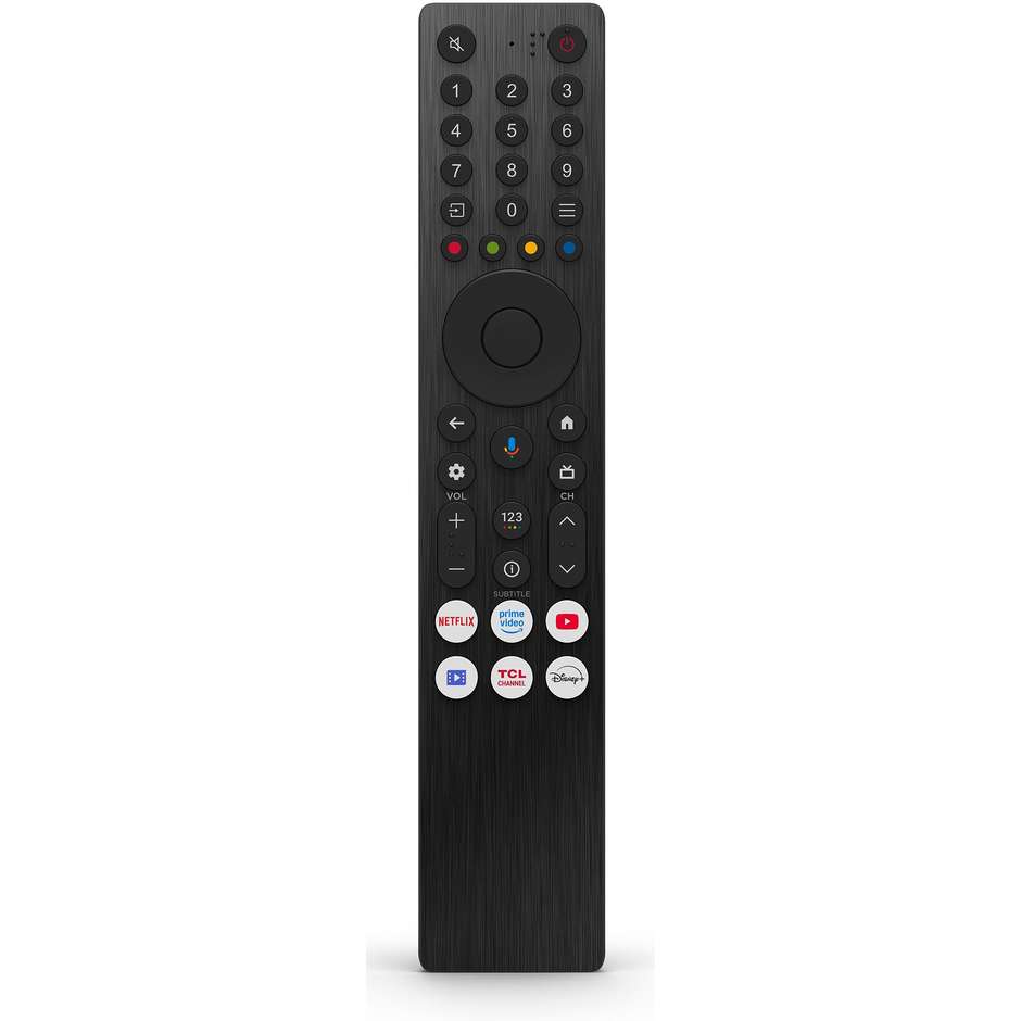 TCL 55P69K Smart TV 55" LED 4K Ultra HD Google TV Colore Black