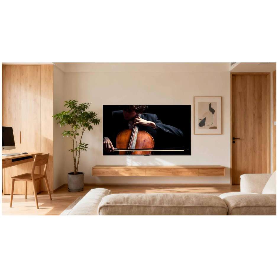 TCL 55P6L TV Smart 55" 4K Ultra HD Direct LED Google TV Nero