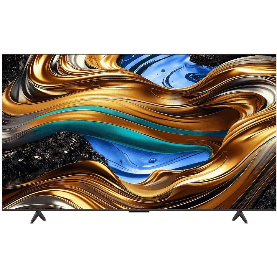 TCL 55P79B TV 55" 4K Ultra HD Smart TV Wi-Fi Classe F Colore Nero