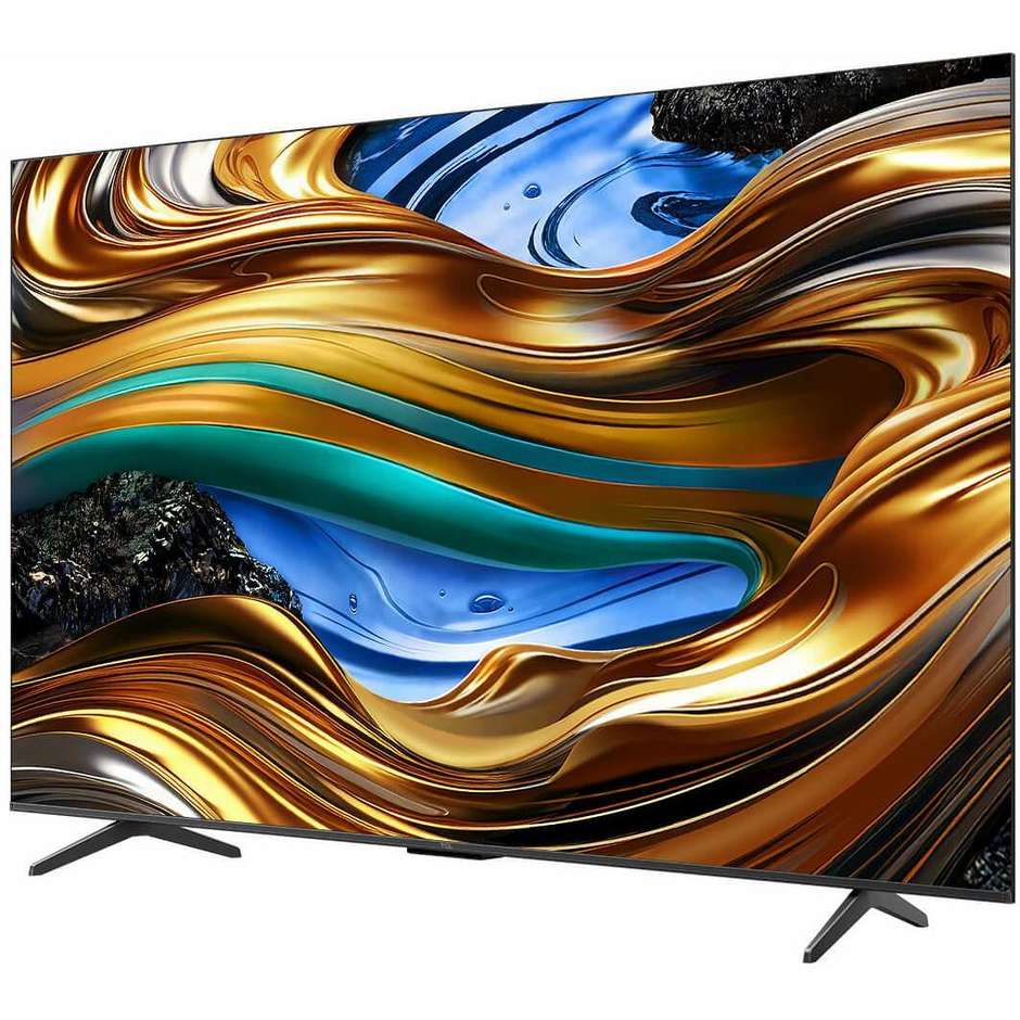 TCL 55P79B TV 55" 4K Ultra HD Smart TV Wi-Fi Classe F Colore Nero