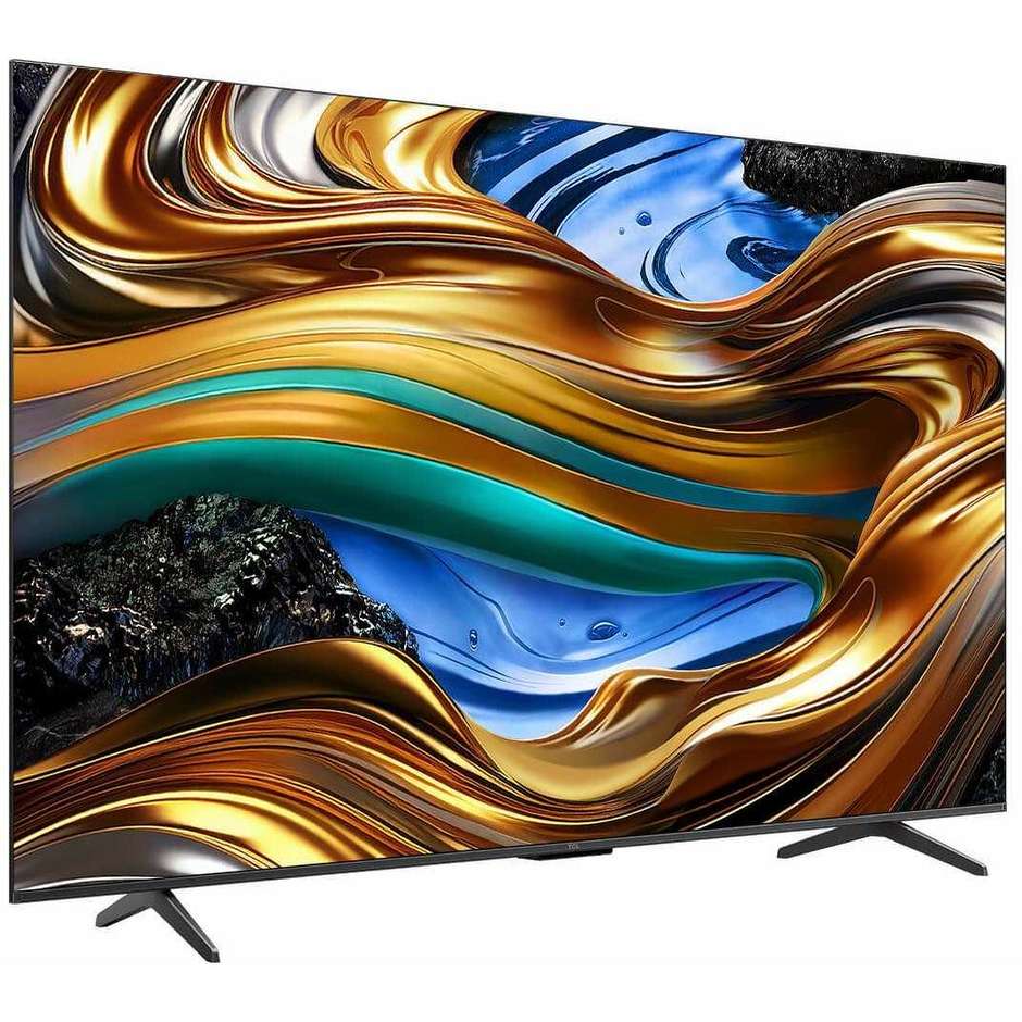 TCL 55P79B TV 55" 4K Ultra HD Smart TV Wi-Fi Classe F Colore Nero