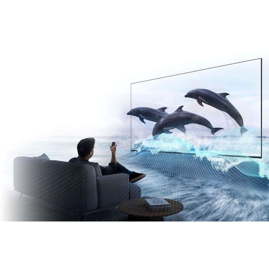 TCL 55P79B TV 55" 4K Ultra HD Smart TV Wi-Fi Classe F Colore Nero