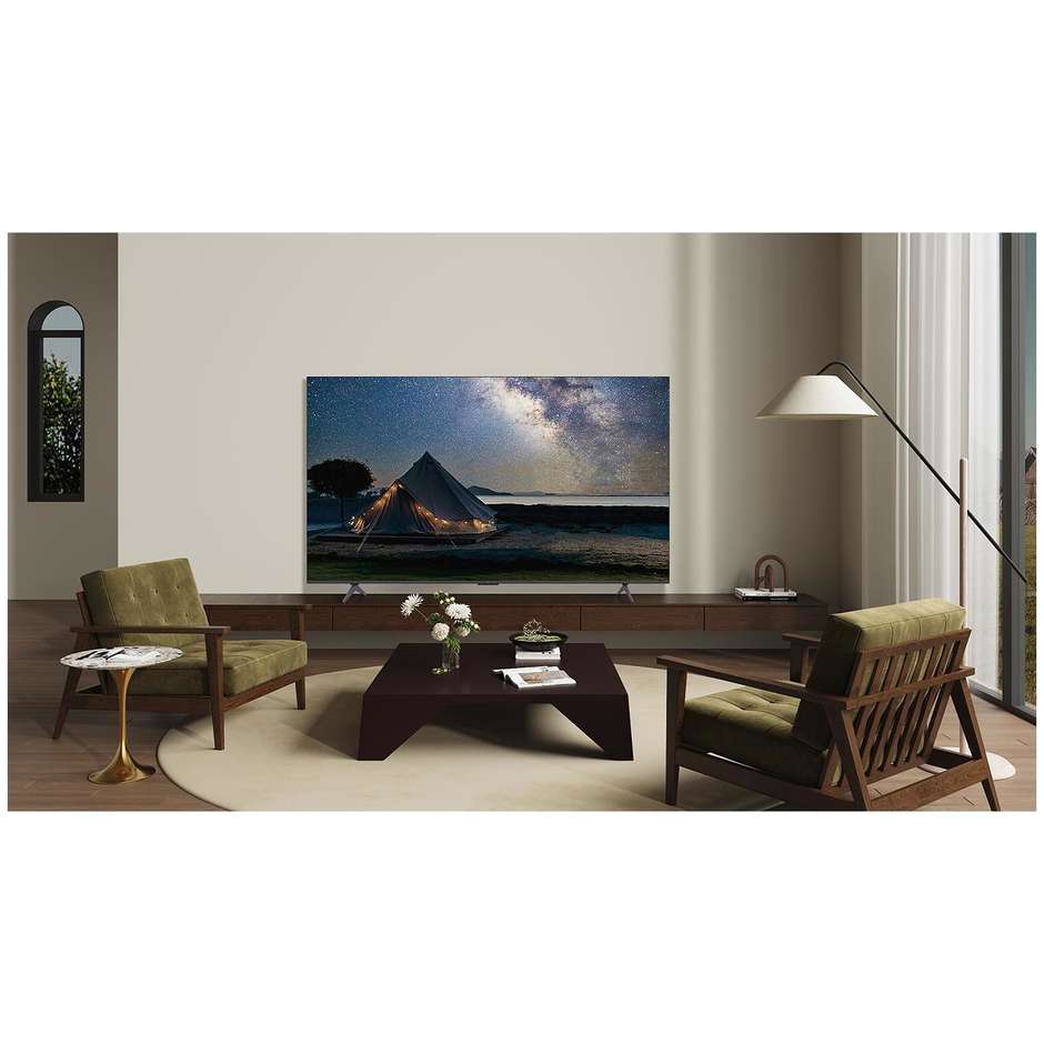 Tcl 65P79K Smart TV QLED 65" 4K Ultra HD Wi-Fi DVB-T2 Classe F Nero