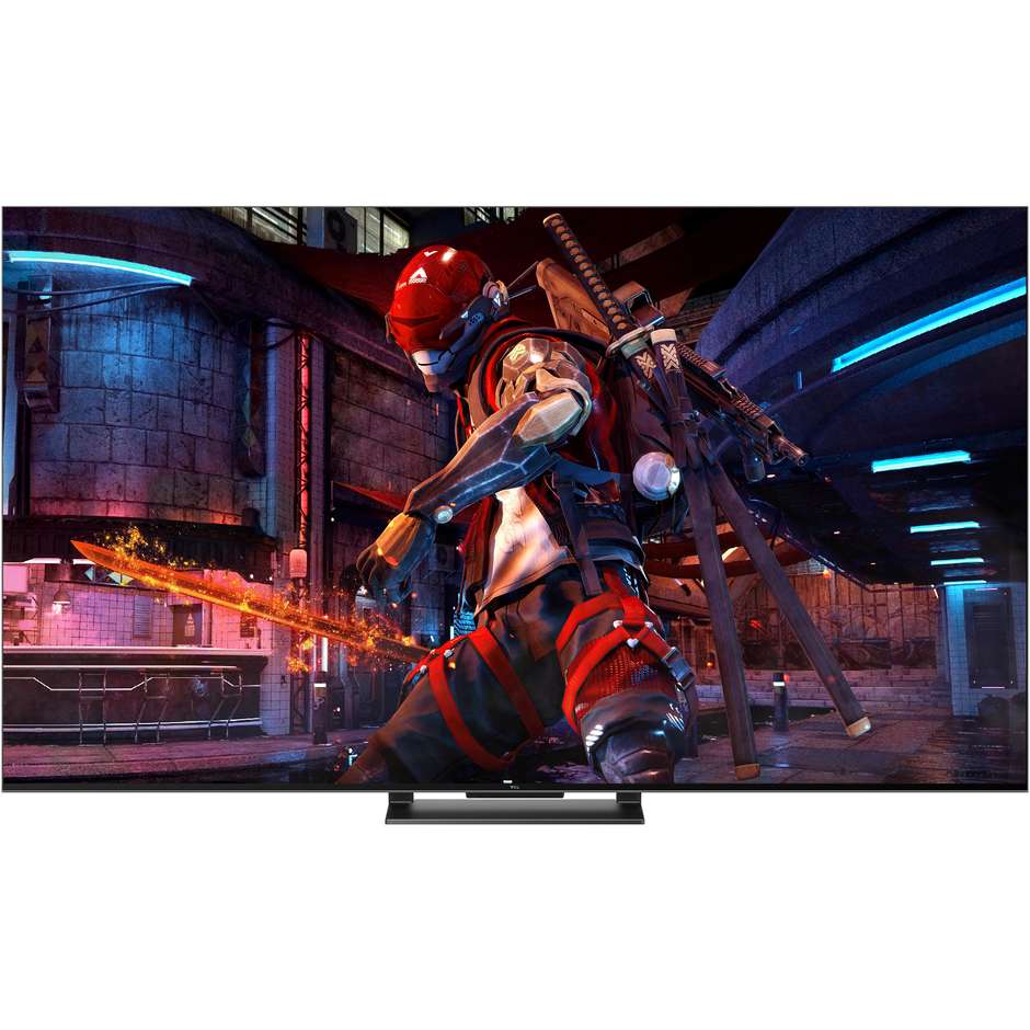 Tcl 75C745 Smart TV QLED 75" 4K Ultra HD Wi-Fi DVB-T2 Classe G Nero