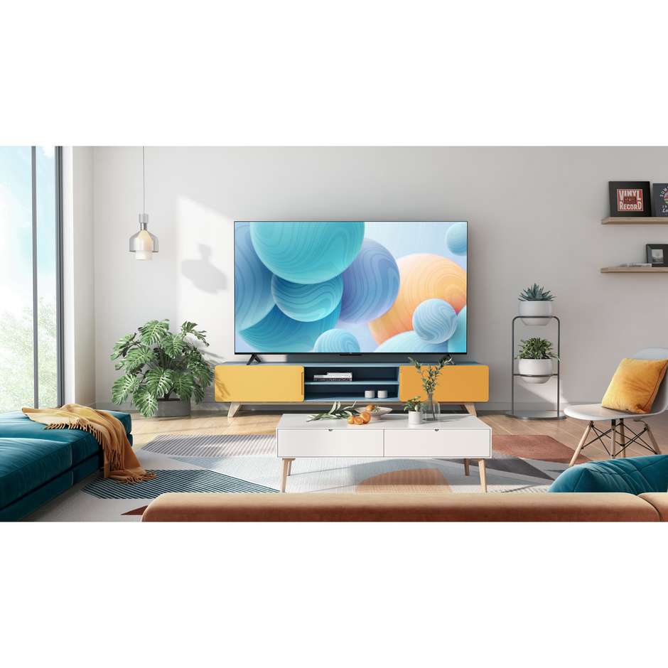 TCL 75P69K Smart TV 75" 4K UHD HDR10+ Direct LED Google TV Dolby Atmos Nero