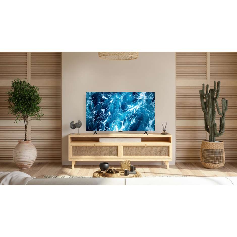 TCL 85T69C Smart TV QLED 85" 4K UHD Google TV Dolby Vision Atmos Nero