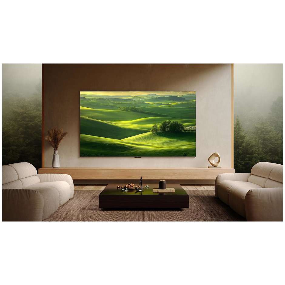 TCL 98C79K TV QD-Mini LED 98" 4K Ultra HD Smart TV Wi-Fi Classe E Colore Nero