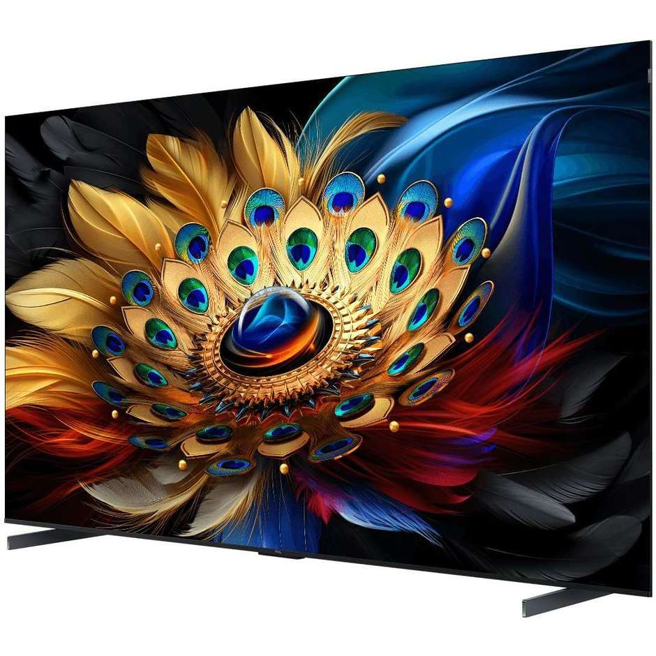 TCL C65 Serie C6 98C655 TV QLED 98" 4K Ultra HD Smart TV Wi-Fi Classe G Colore Nero