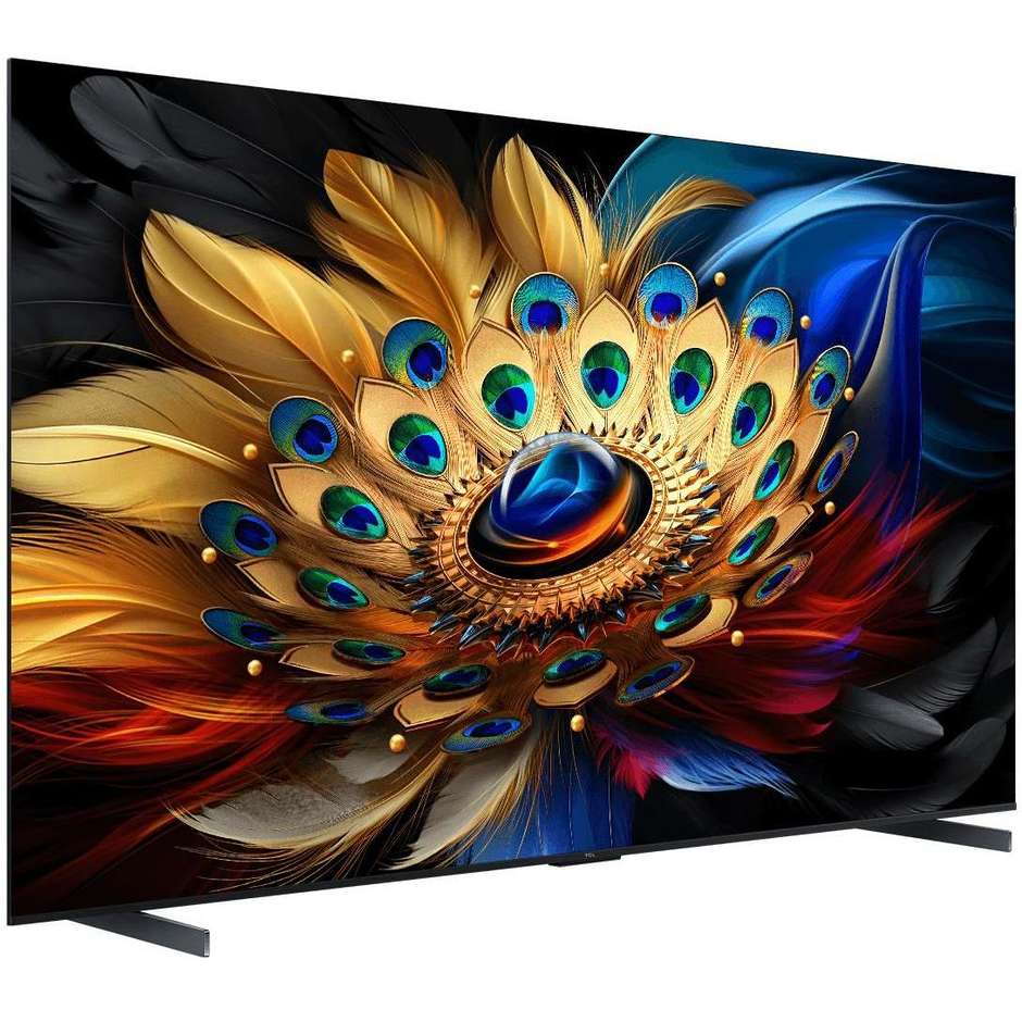 TCL C65 Serie C6 98C655 TV QLED 98" 4K Ultra HD Smart TV Wi-Fi Classe G Colore Nero