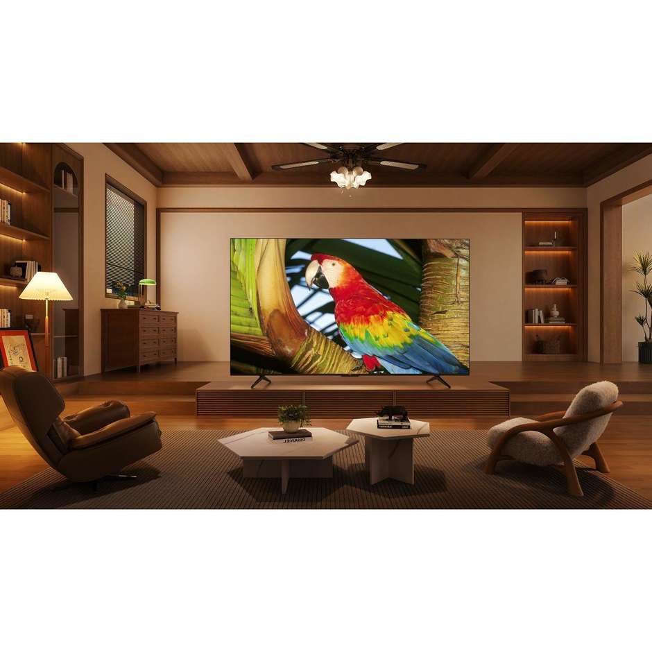 TCL C65 Serie C6 TV QLED 65" 4K Ultra HD Smart TV Wi-Fi Classe F Colore Nero