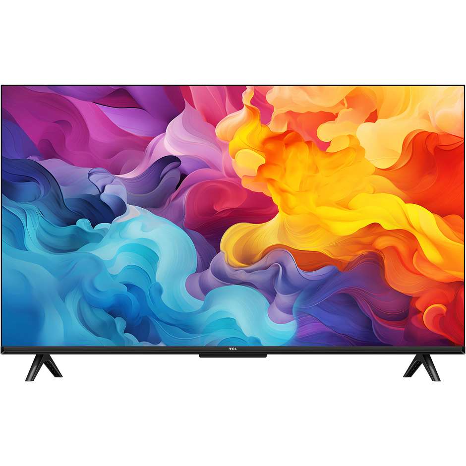 TCL P655 Serie P65 TV LED 43" 4K Ultra HD Smart TV Classe F Colore Nero