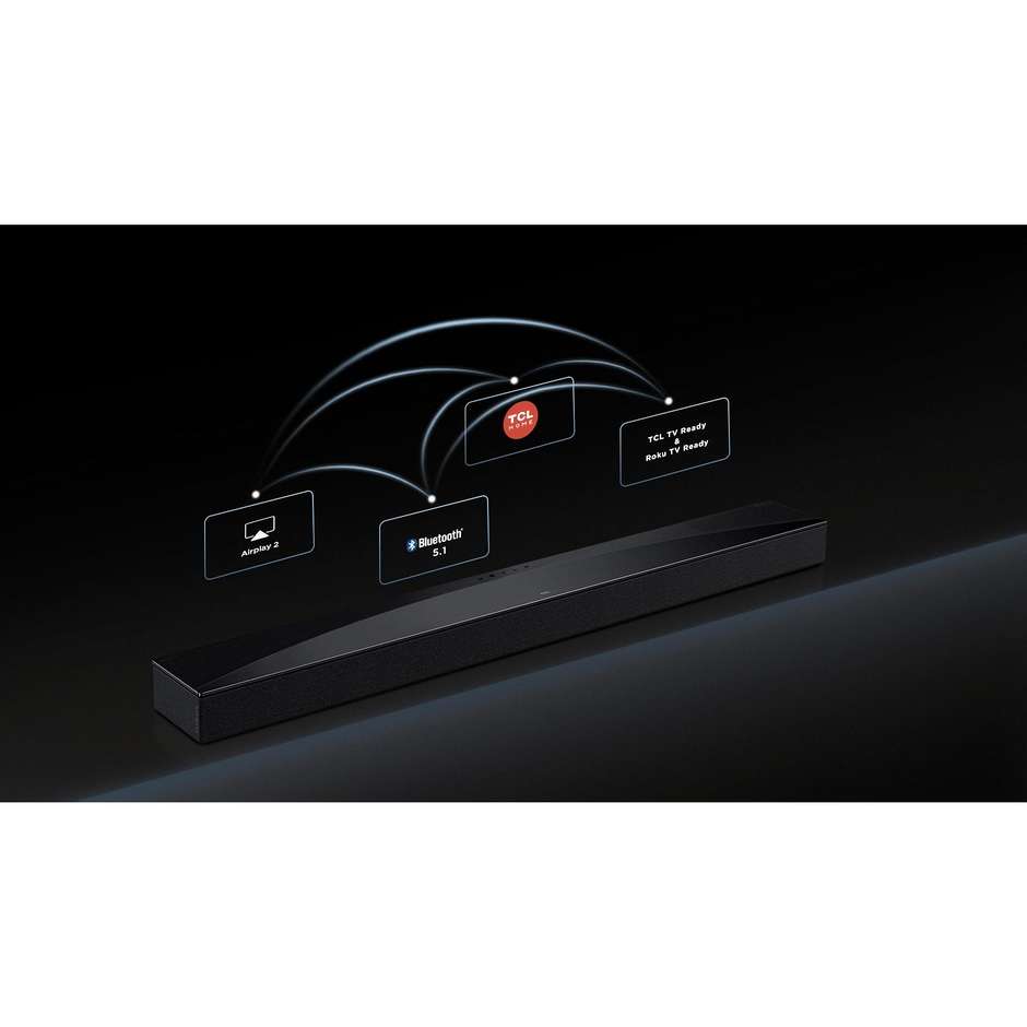 TCL Q75H Soundbar 5.1.2 Dolby Atmos 620 W Titanio