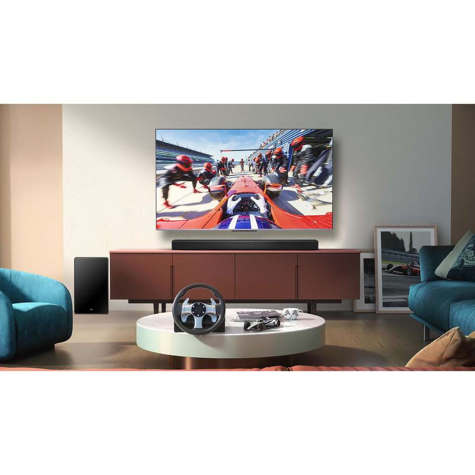 TCL Q75H Soundbar 5.1.2 Dolby Atmos 620 W Titanio