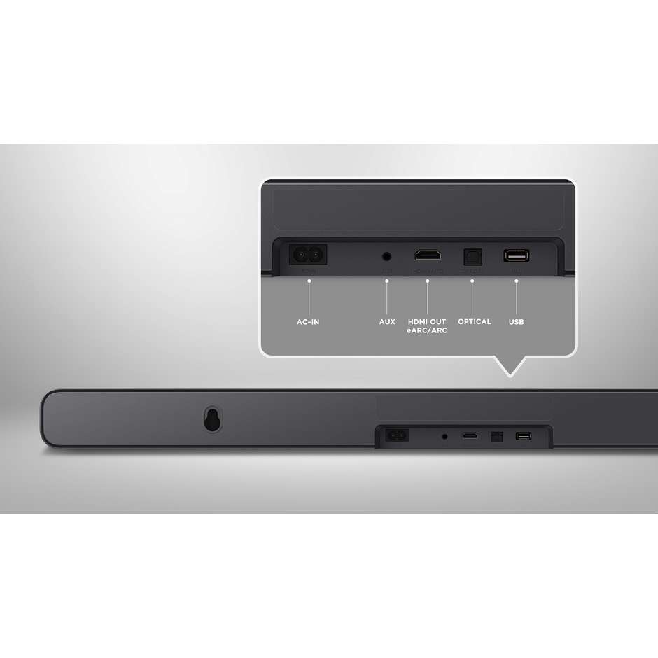 TCL S45HE Soundbar All-in-One per TV e Intrattenimento Domestico DTS:X,Dolby Colore Titanium