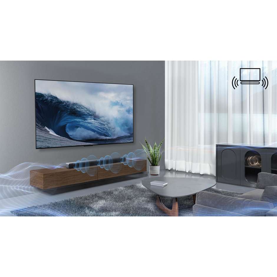 TCL S45HE Soundbar All-in-One per TV e Intrattenimento Domestico DTS:X,Dolby Colore Titanium