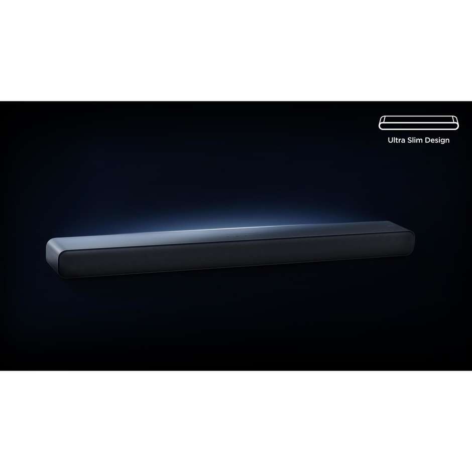 TCL S45HE Soundbar Wireless Bluetooth Potenza 100 W Colore Titanio