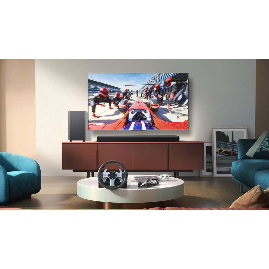 Tcl S55HE Soundbar con Subwoofer per TV Nero