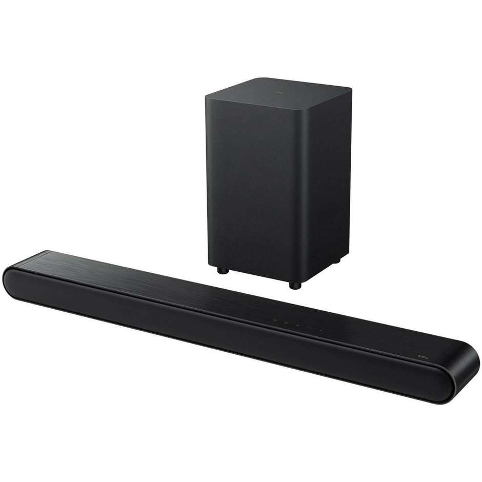 TCL S643W Soundbar 3.1 Canali 240W con Subwoofer Wireless Dolby Atmos Bluetooth Nero
