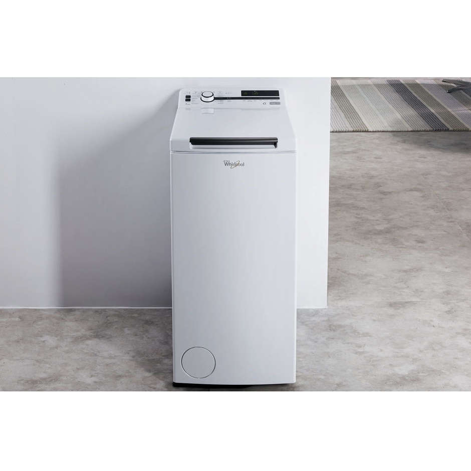 TDLR 70230 Whirlpool lavatrice carica dall'alto 7 Kg 1200 giri classe A+++ colore bianco