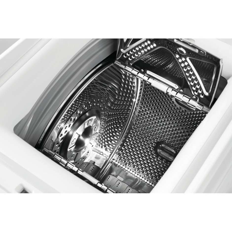 TDLR 70230 Whirlpool lavatrice carica dall'alto 7 Kg 1200 giri classe A+++ colore bianco