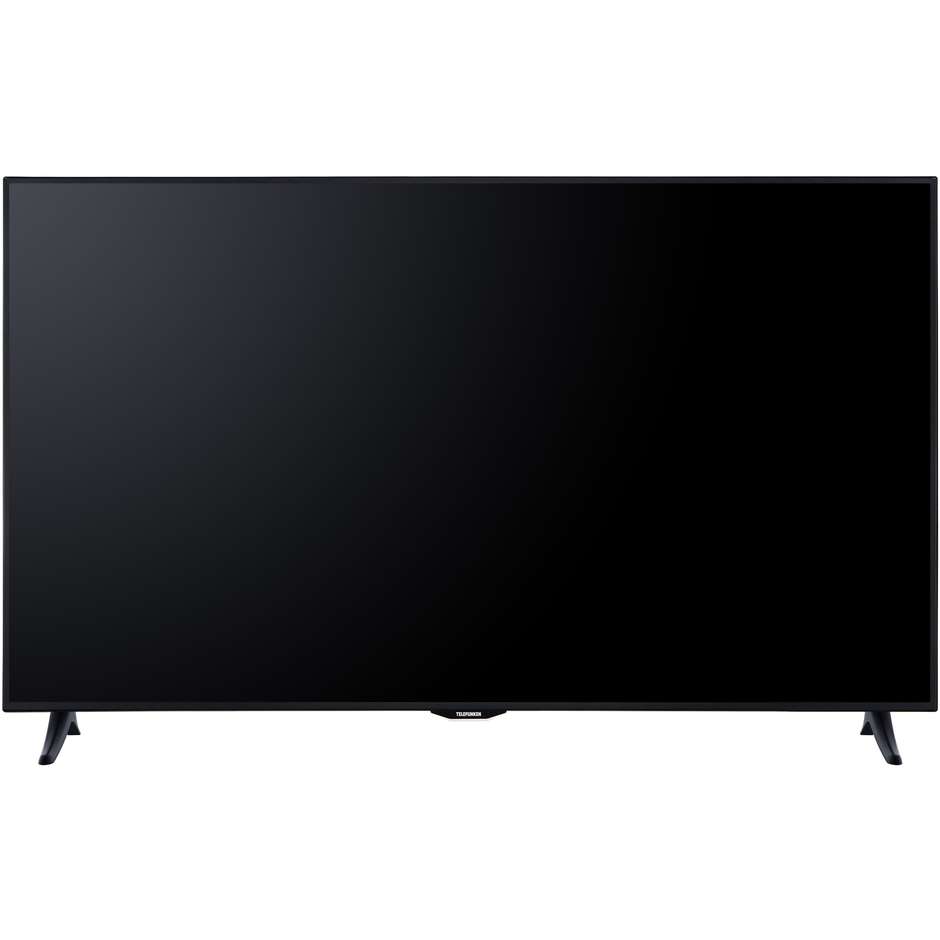 TE65240G37T2R Telefunken Tv LED 65" 4K Ultra HD Smart Tv Wifi Netflix classe A+ nero