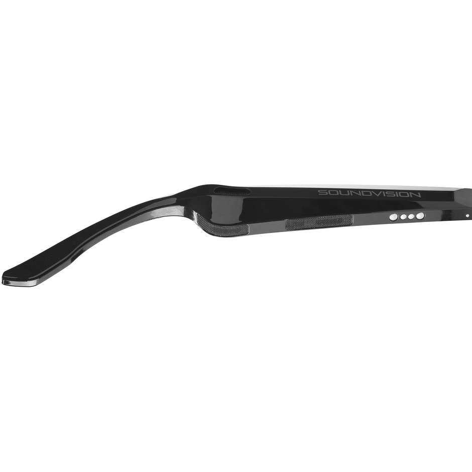 Tech Pop Bluetooth Audio Sunglasses Black Occhiali Smart Bluetooth Neri