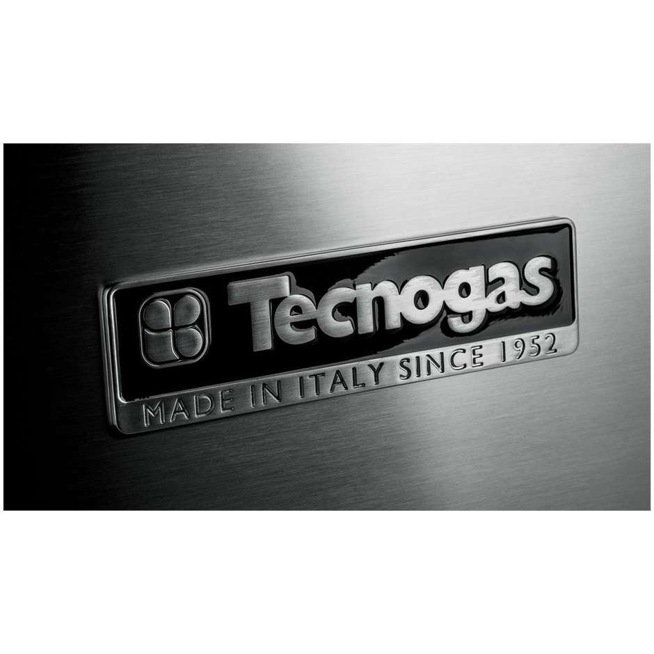 Tecnogas PB965MW cucina 90x60 5 fuochi a gas forno elettrico multifunzione 59 litri classe A colore bianco