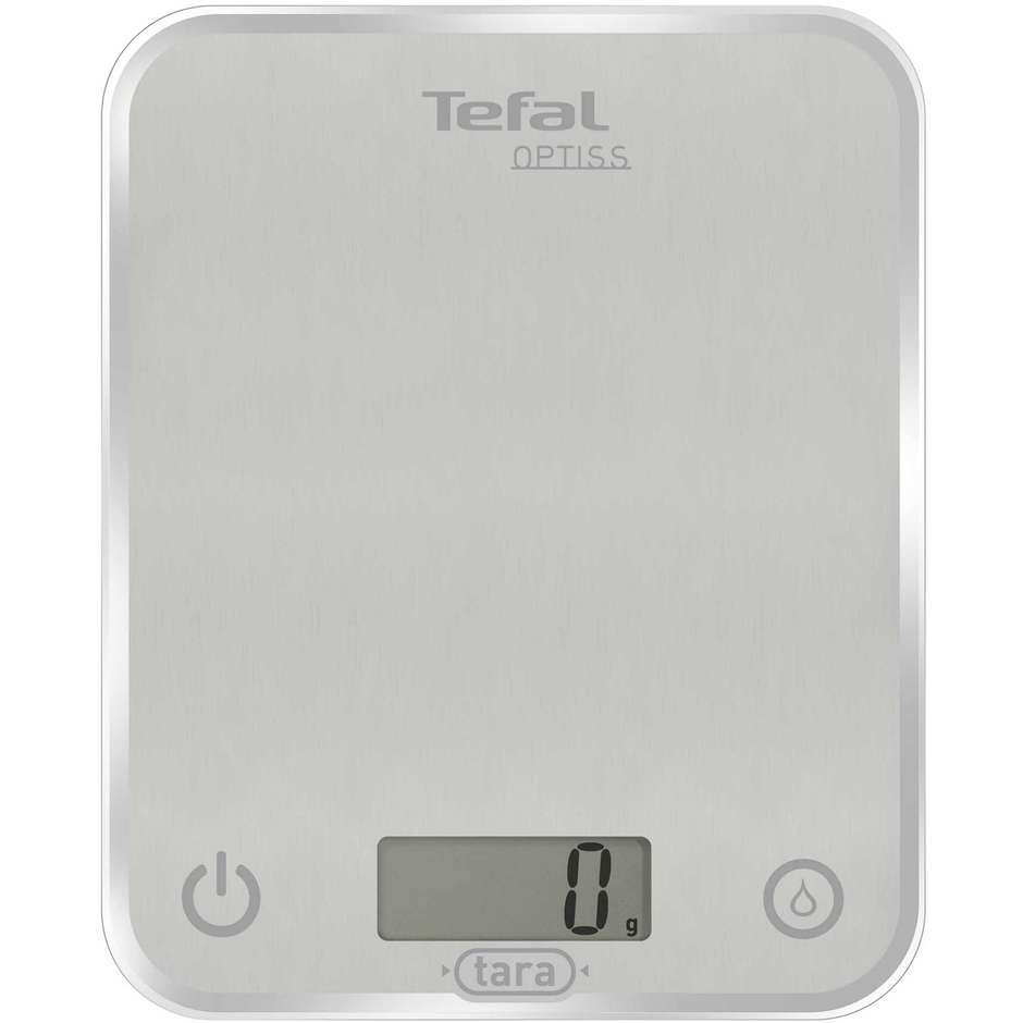 Tefal BC-5004 Bilancia da cucina elettronica colore bianco