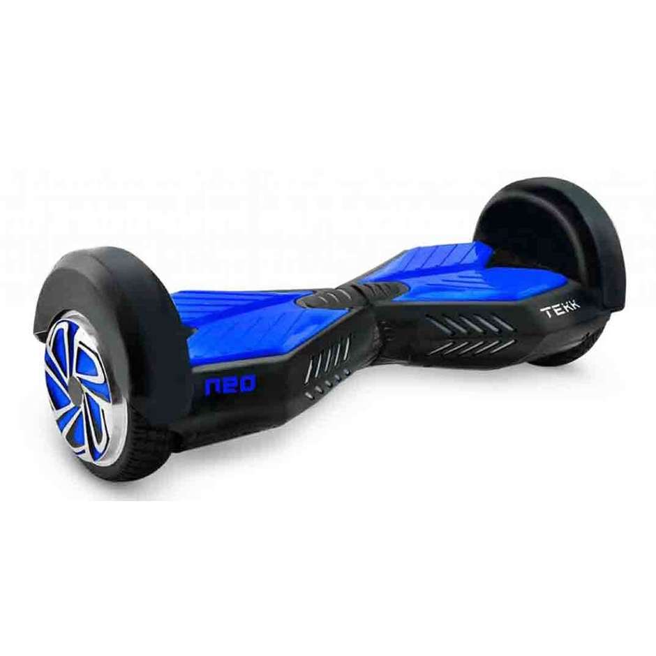 TEKK hoverboard 8 NEO 12 Km/h blu monopattino elettrico