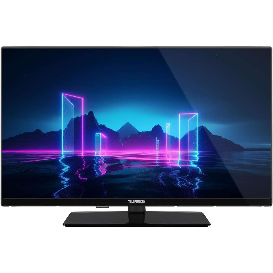 Telefunken TE32750B45V2D TV DLED 32"  Smart TV Wi-Fi Classe E Colore Nero