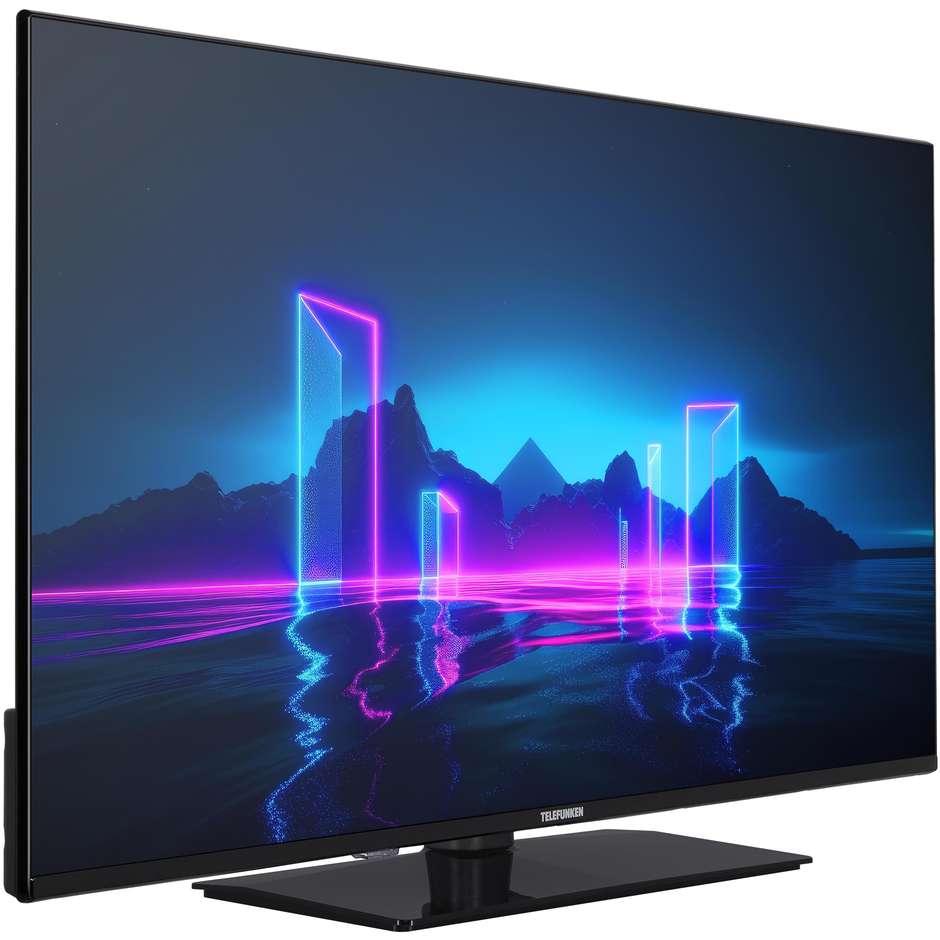 Telefunken TE40750B45I2K TV LCD 40" Full HD Smart TV Wi-Fi Classe E Colore Nero