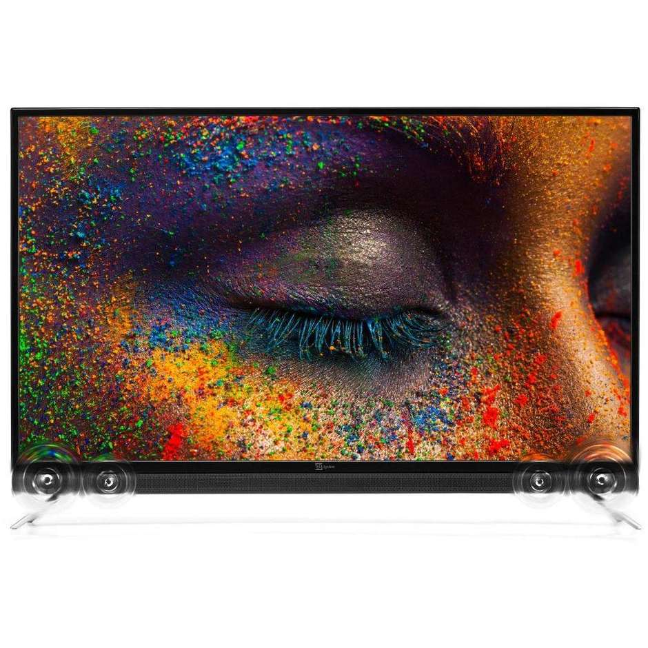 Telesystem 28000127 TV LED 50'' 4K Ultra HD Smart TV Wi-Fi Classe A colore nero