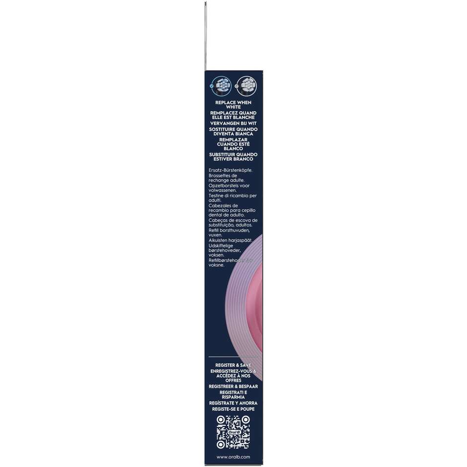 testine di ricambio oral-b io gentle care black 3
