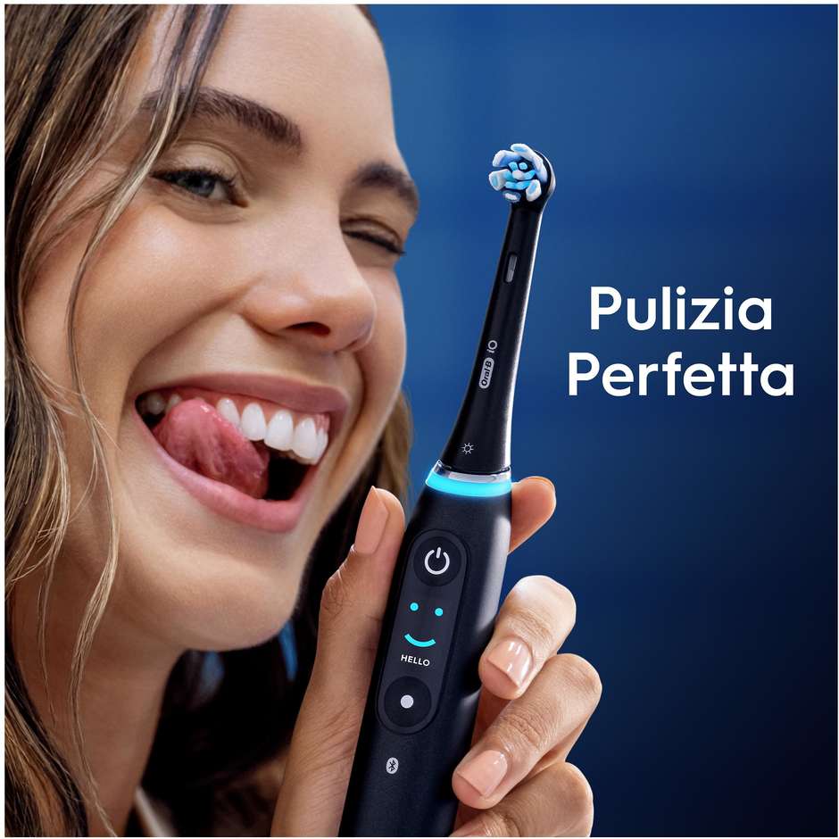 testine di ricambio oral-b io gentle care nero2 p