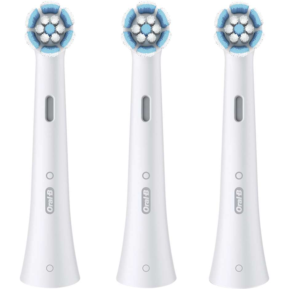 testine di ricambio oral-b io gentle care white 3