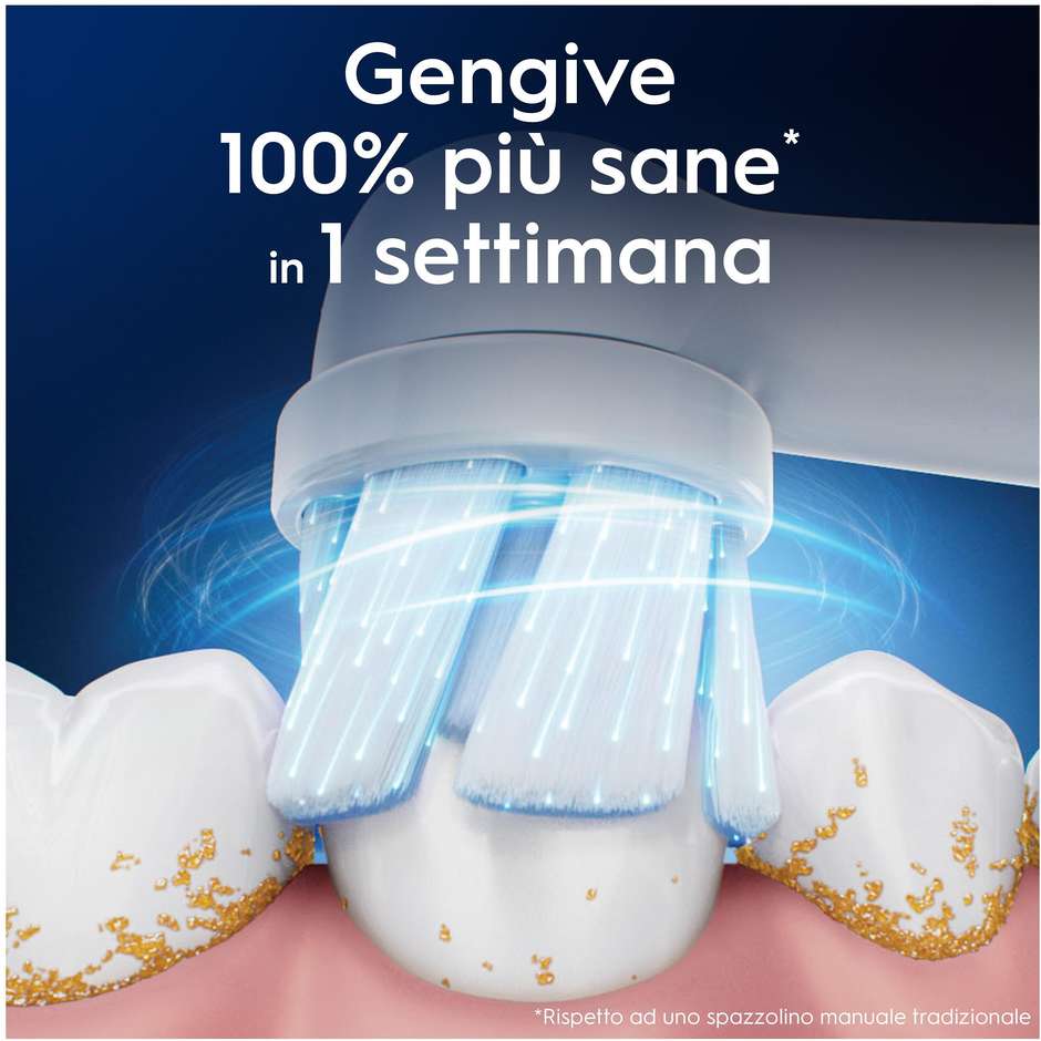 testine di ricambio oral-b io gentle care white 3