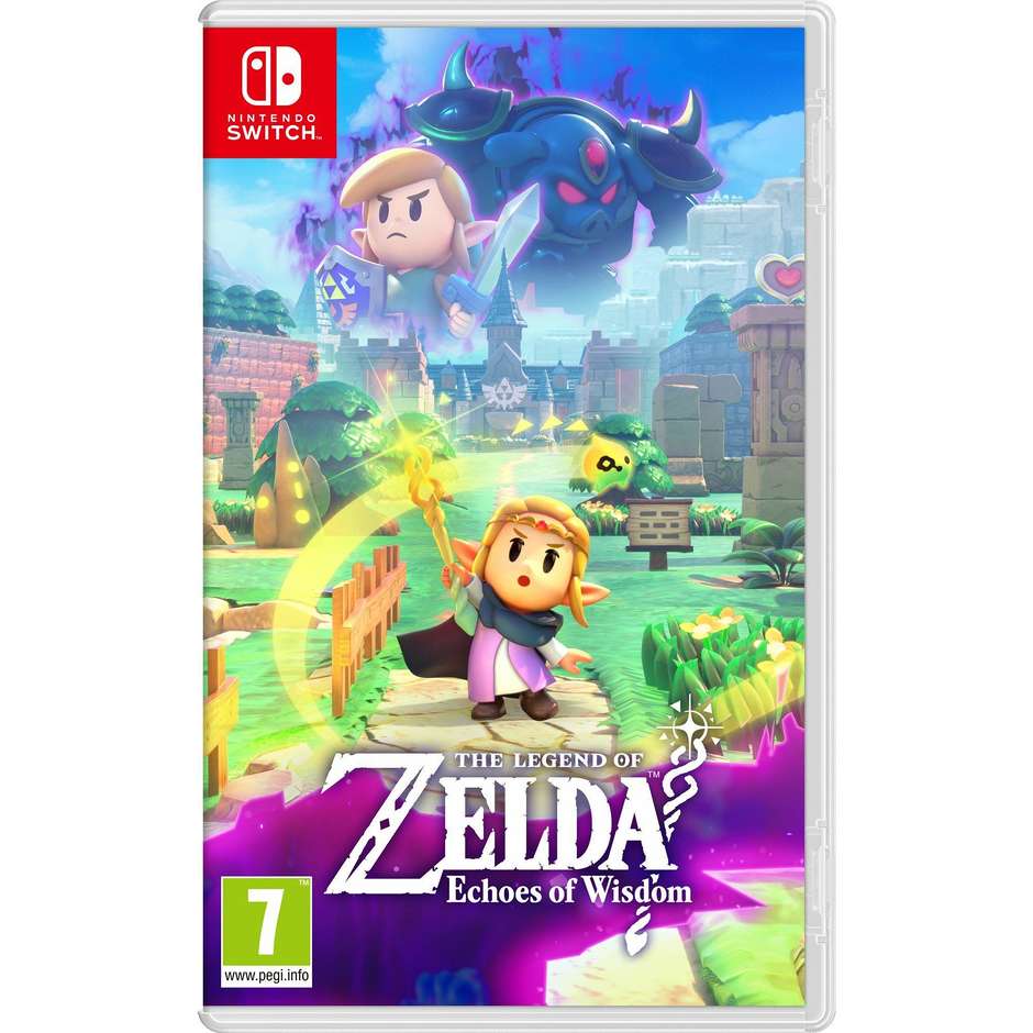 The Legend of Zelda: Echoes of Wisdom per Nintendo Switch (10013821) Videogioco di Avventura con Principessa Zelda Protagonista Italiano Scheda di Gioco