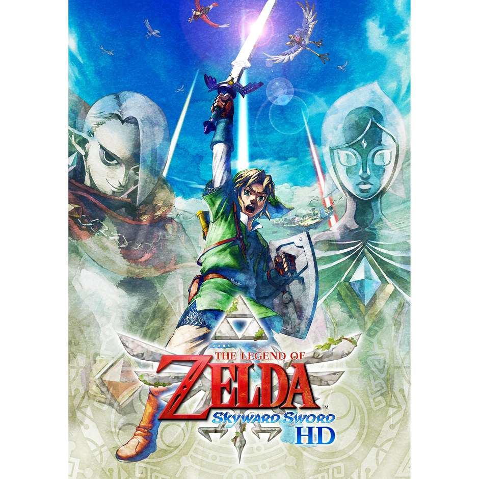 The Legend of Zelda: Skyward Sword HD per Nintendo Switch Avventura Oltrenuvola Origini Spada Suprema Scheda di Gioco