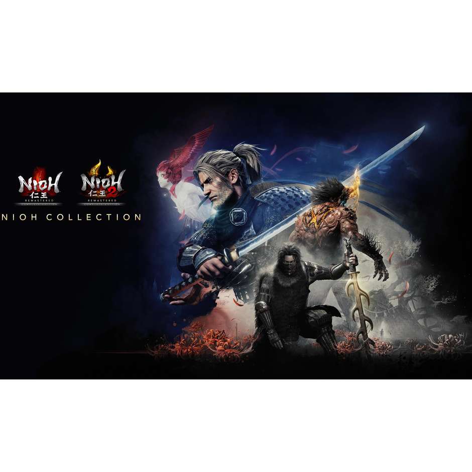 The Nioh Collection per PlayStation 5 Raccolta Nioh Remastered e Nioh 2 Remastered Completa di DLC Disco Blu-ray