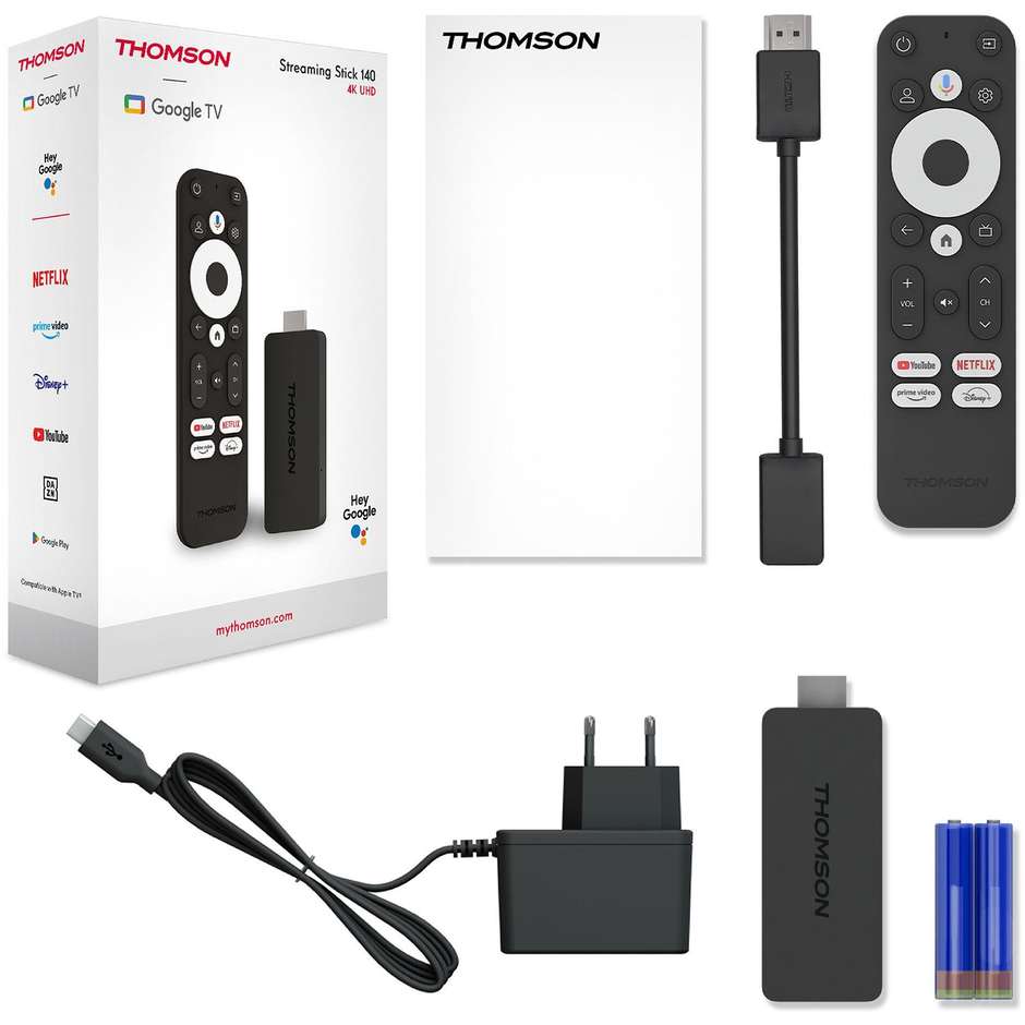 THOMSON 140G Accessorio e Componente di Supporto per Sistemi TV e Video Colore Black