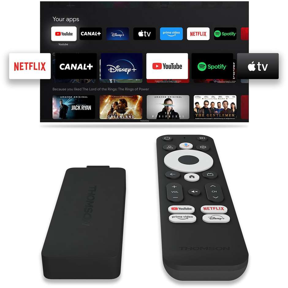 Thomson 140G Supporto a Parete per TV VESA Nero