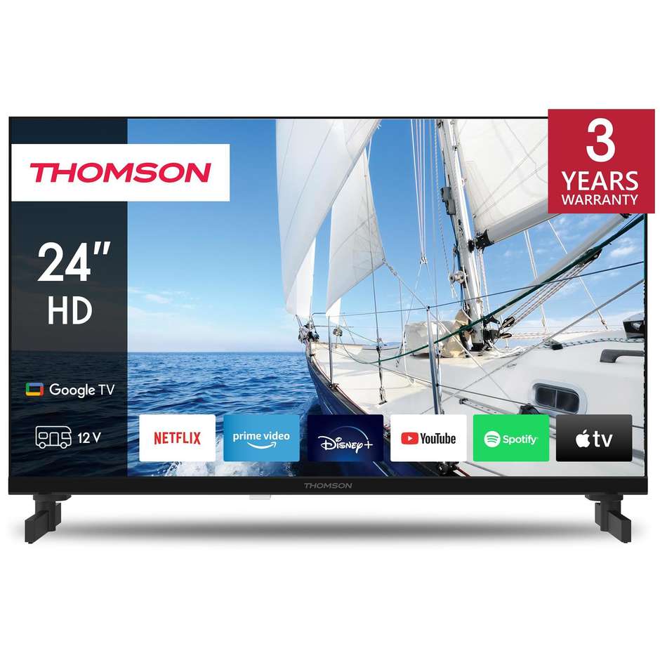 Thomson 24HG2S14C TV LCD 24" HD Smart TV Wi-Fi Classe E Colore Nero