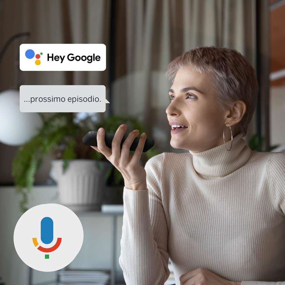 Thomson 270G Google Streaming TV 4K Ultra HD 32 GB Wi-Fi Colore Nero